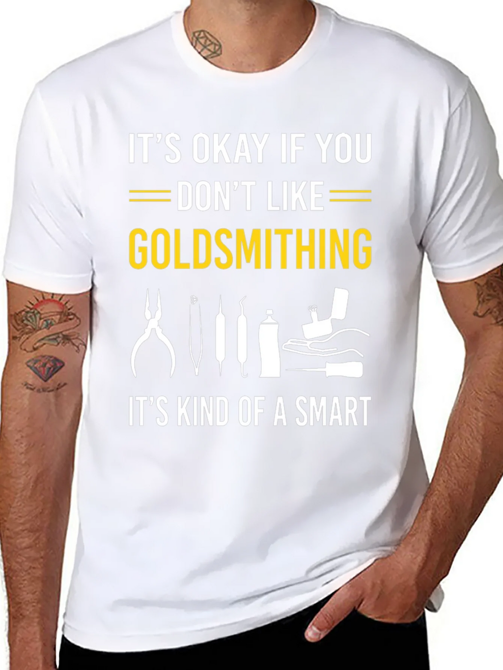 Goldsmithing Smart T-Shirt: Unique Jewelry Maker Apparel