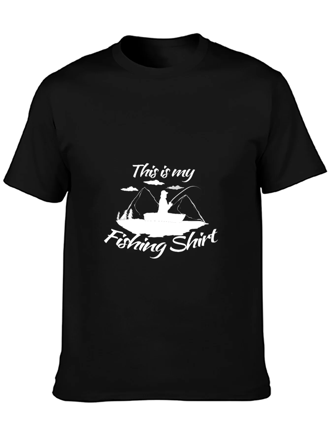 Mens Fishing Shirt - This is my Fishing Shirt Graphic Tee