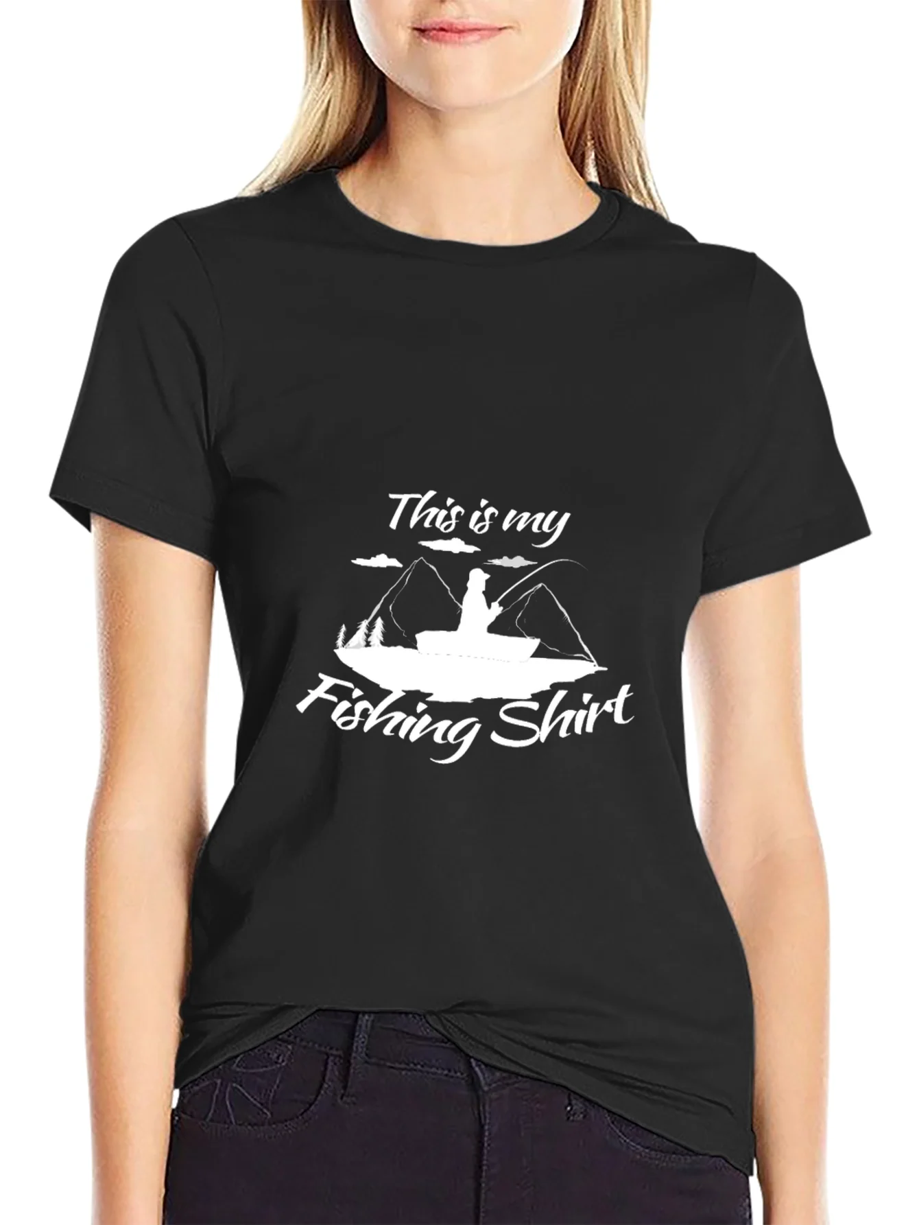 Mens Fishing Shirt - This is my Fishing Shirt Graphic Tee