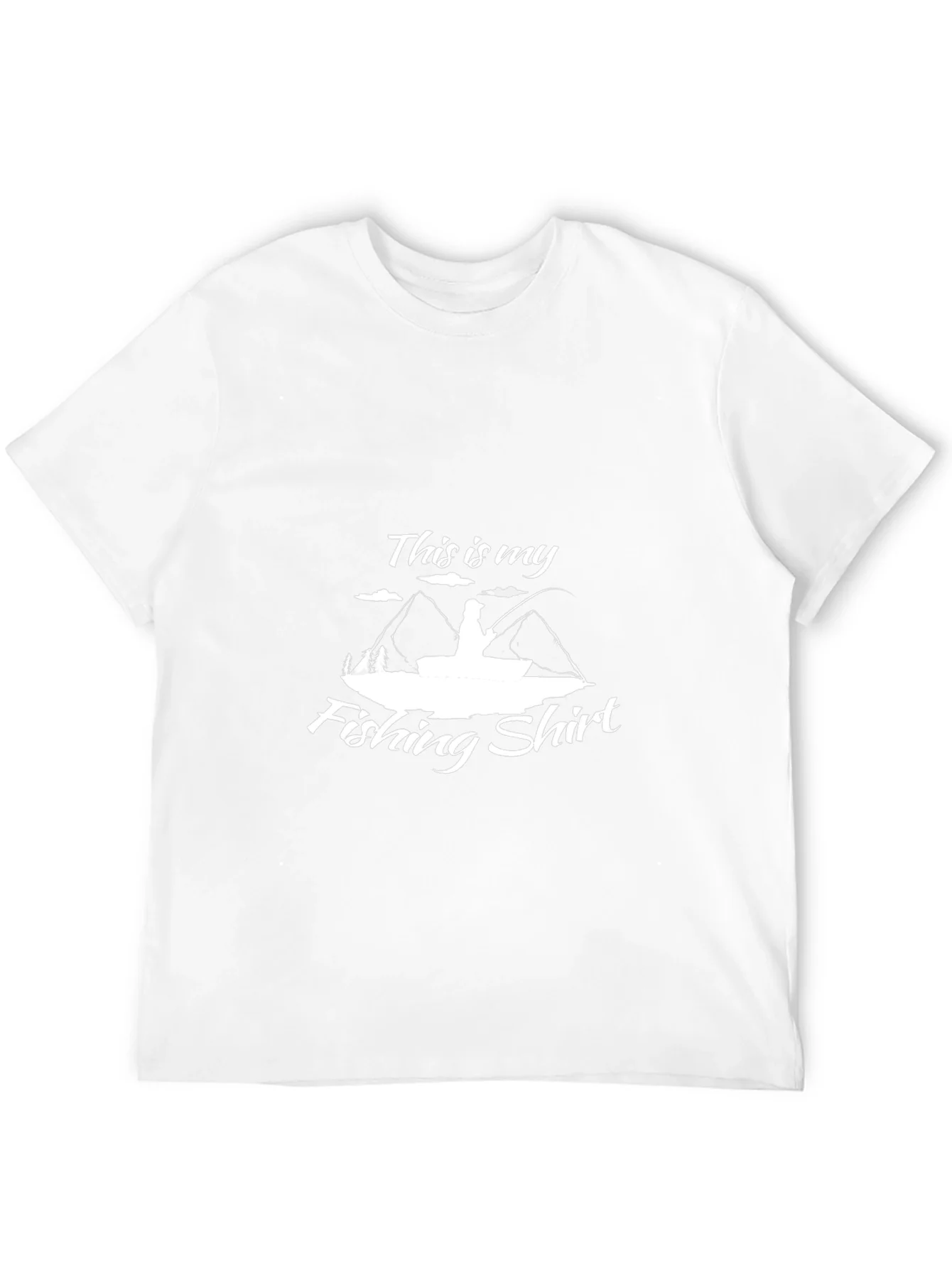 Mens Fishing Shirt - This is my Fishing Shirt Graphic Tee
