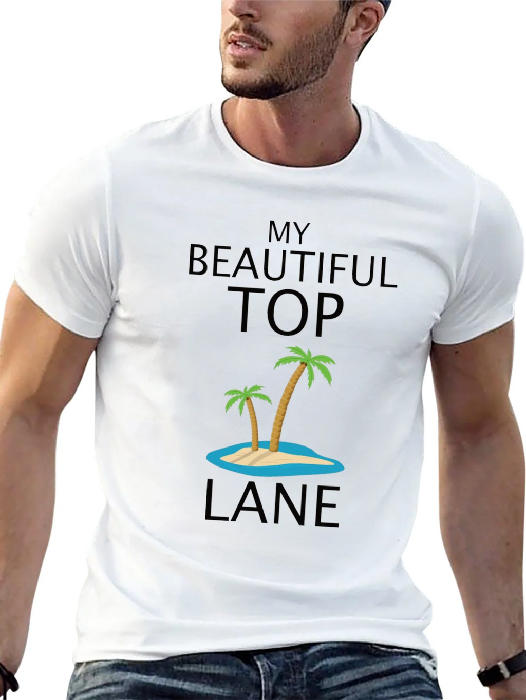 My Beautiful Top Lane Black T-Shirt
