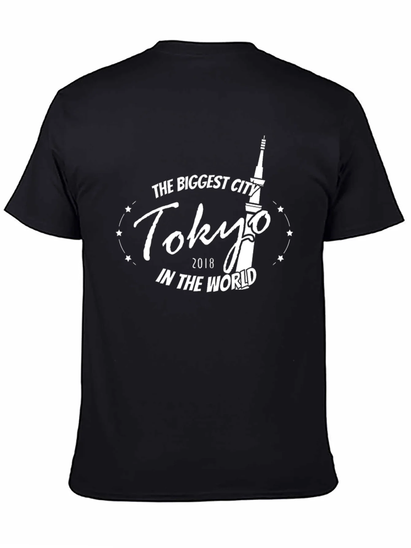 Tokyo 2018 Biggest City Black T-Shirt
