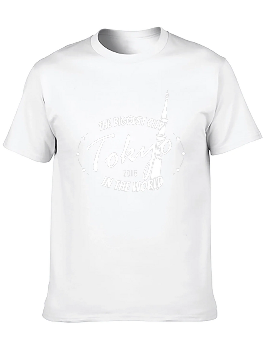 Tokyo 2018 Biggest City Black T-Shirt