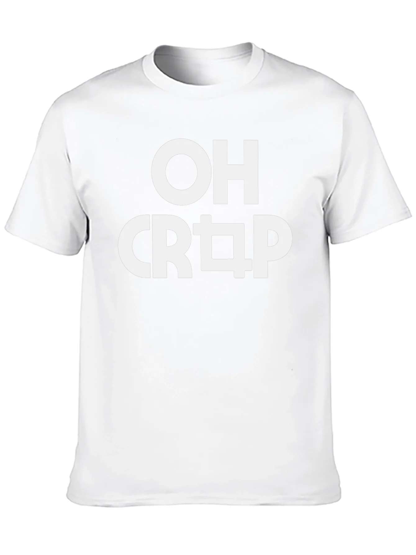 OH CR[ ]P Graphic Black T-Shirt