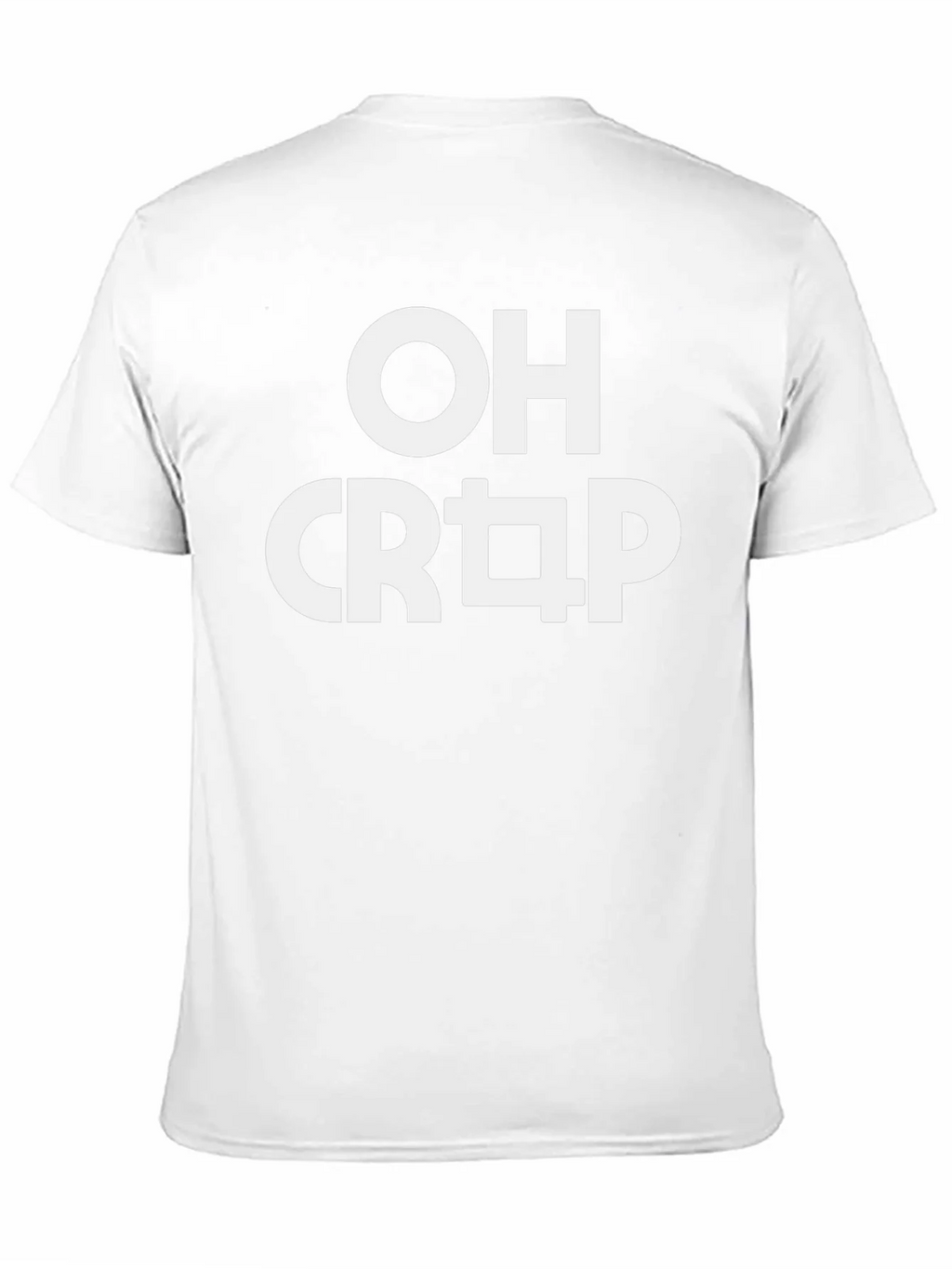 OH CR[ ]P Graphic Black T-Shirt