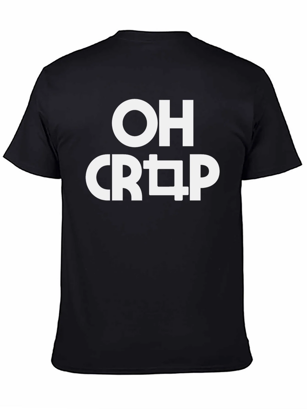 OH CR[ ]P Graphic Black T-Shirt