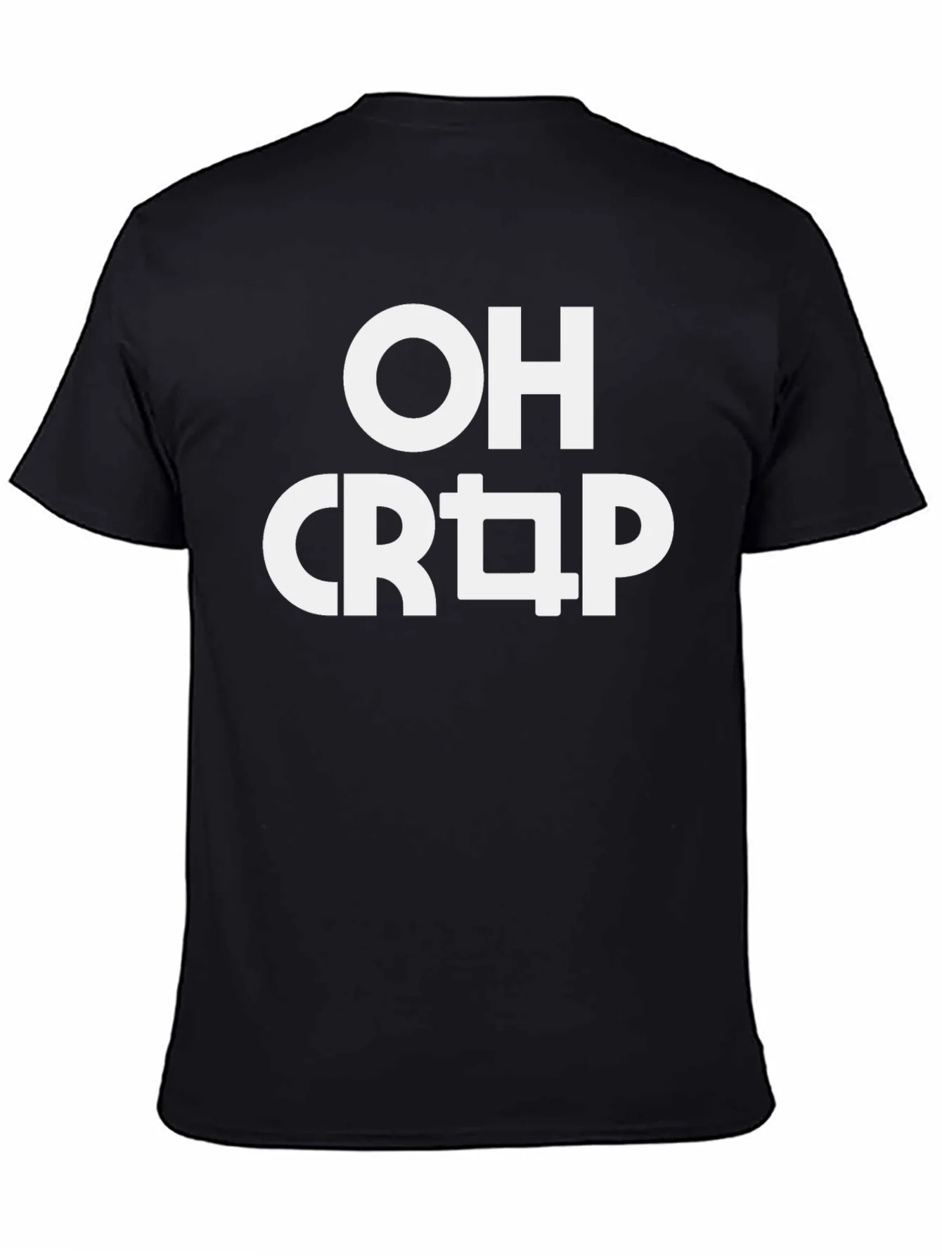 OH CR[ ]P Graphic Black T-Shirt