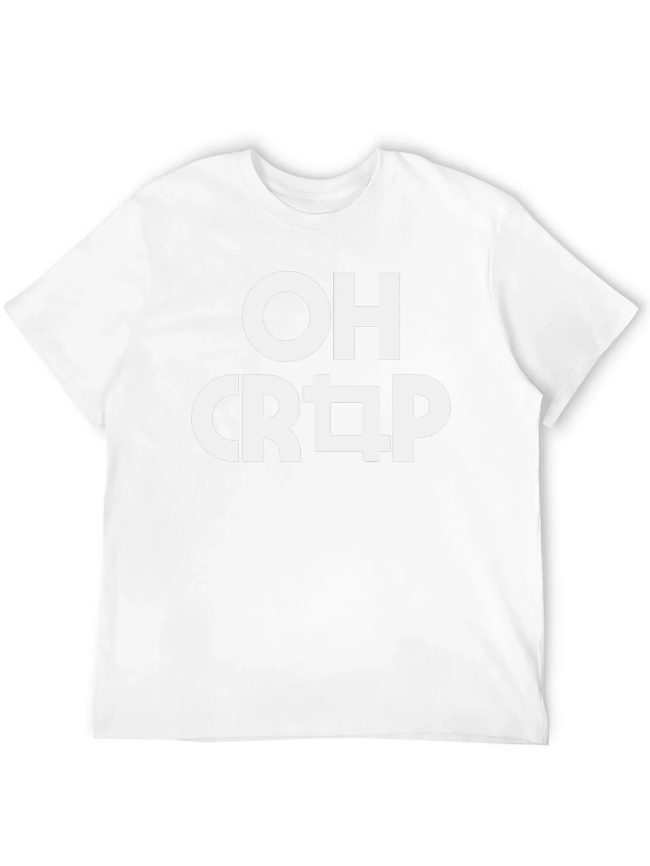OH CR[ ]P Graphic Black T-Shirt