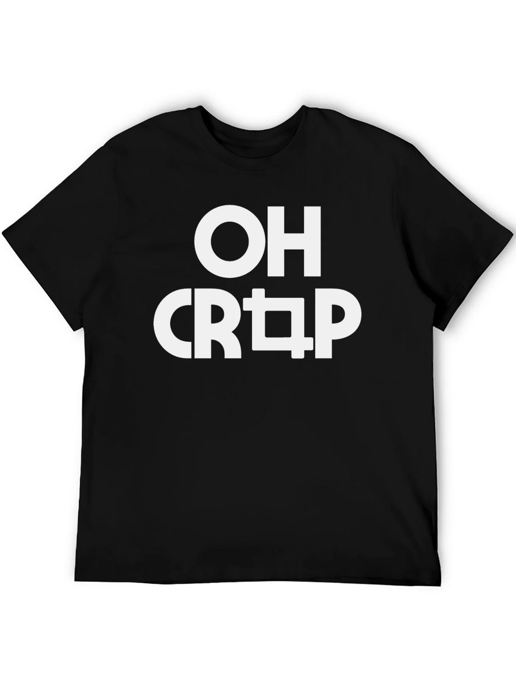 OH CR[ ]P Graphic Black T-Shirt
