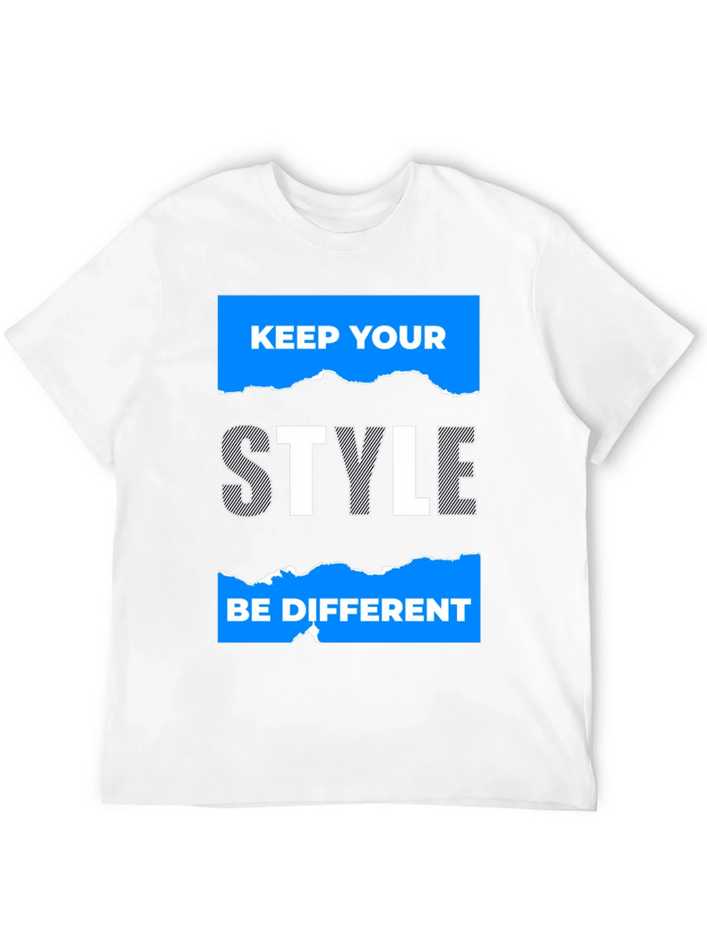 Keep Your Style Black Graphic Tee