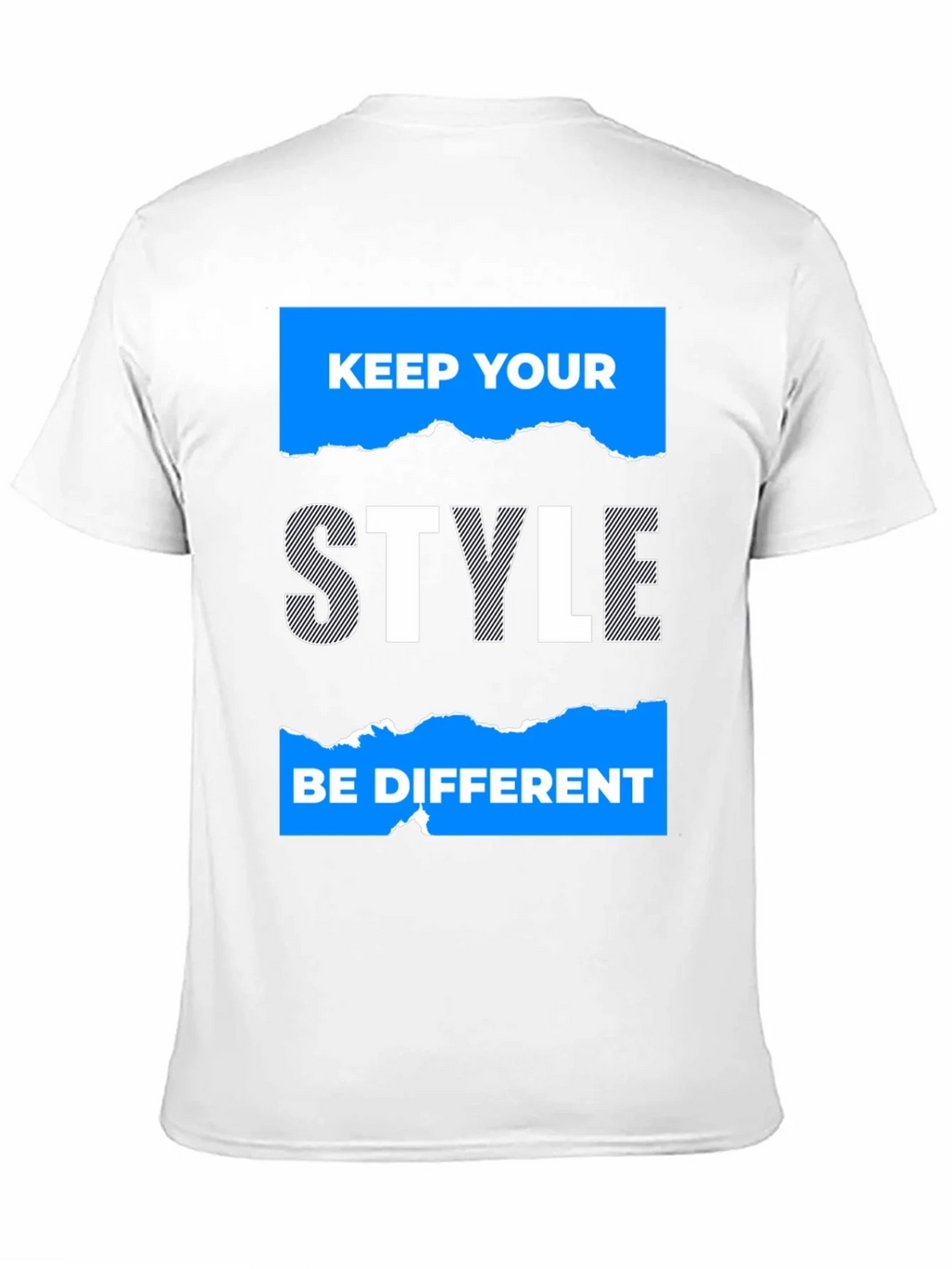 Keep Your Style Black Graphic Tee