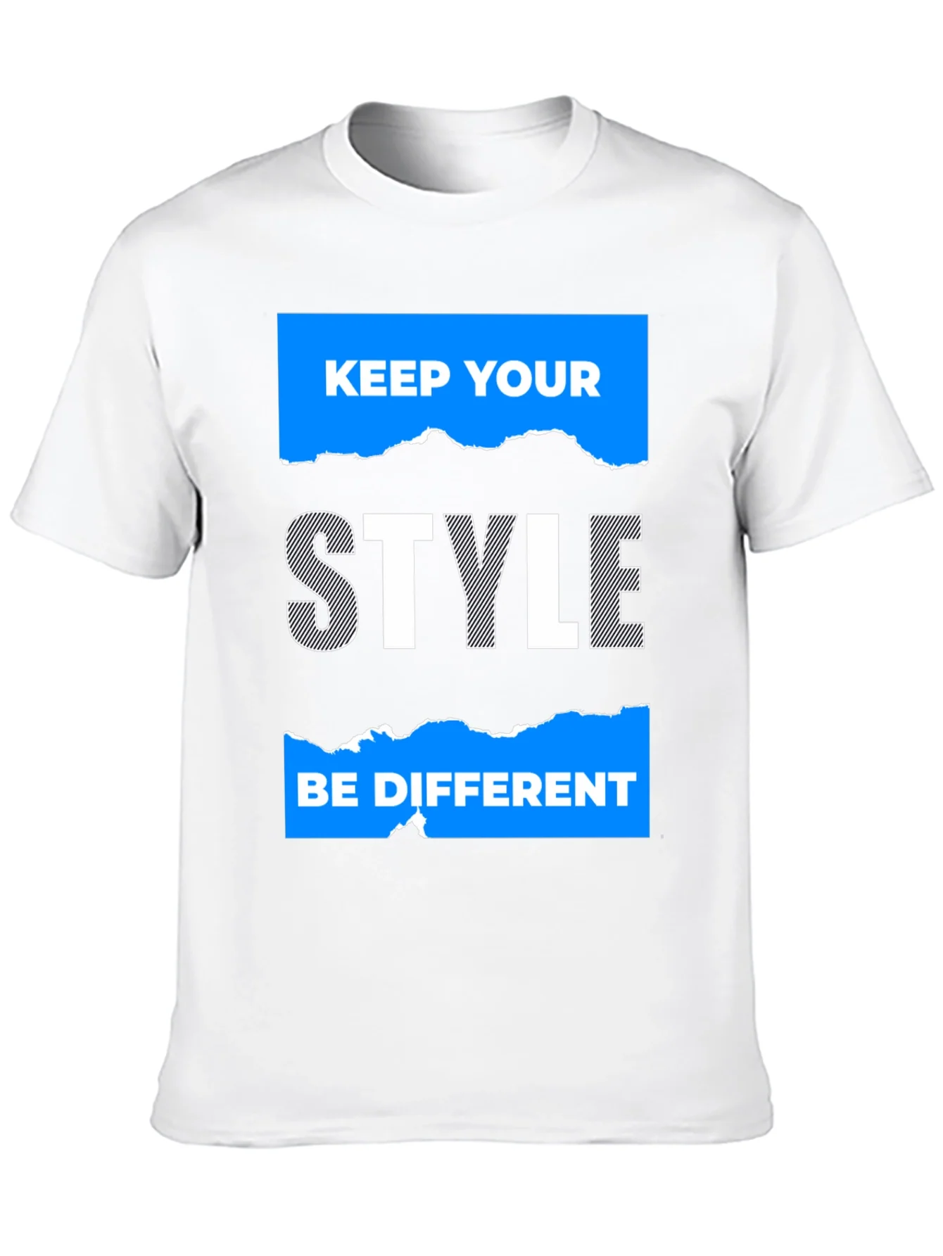 Keep Your Style Black Graphic Tee
