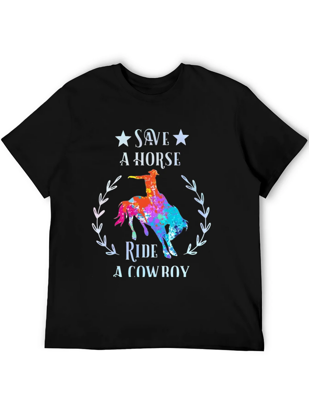 Save a Horse Ride a Cowboy Graphic Tee