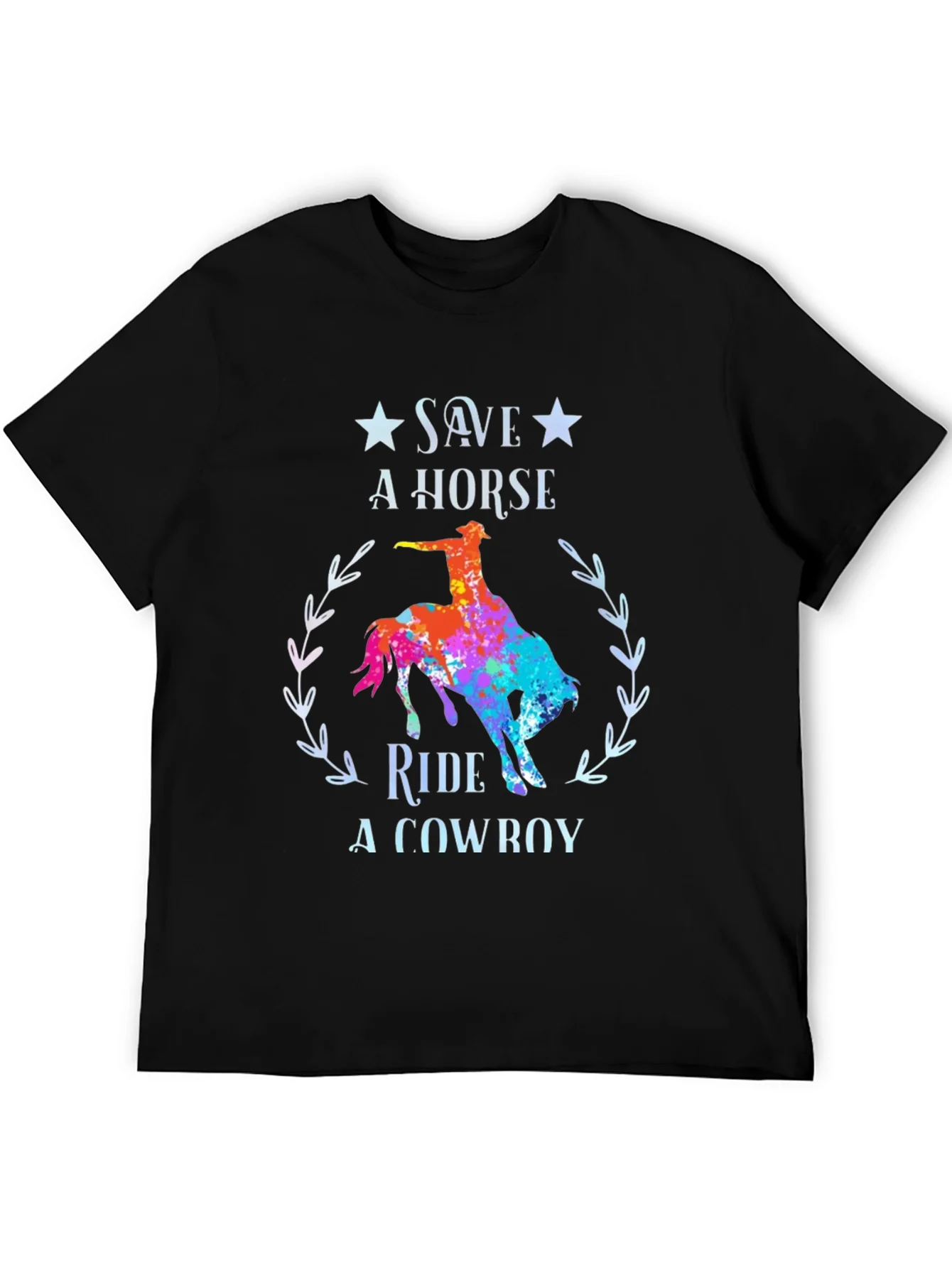 Save a Horse Ride a Cowboy Graphic Tee