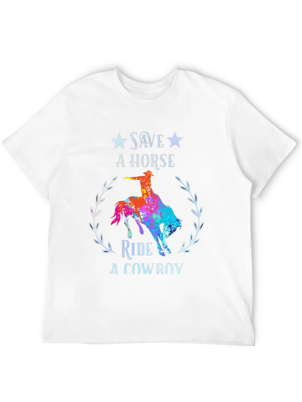 Save a Horse Ride a Cowboy Graphic Tee