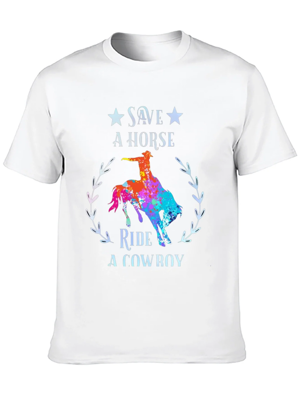 Save a Horse Ride a Cowboy Graphic Tee