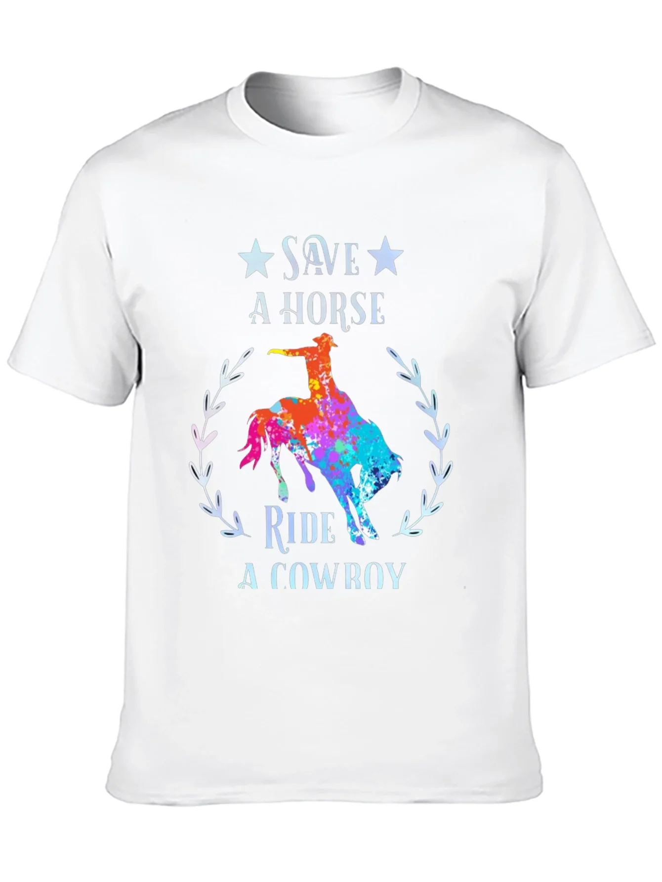 Save a Horse Ride a Cowboy Graphic Tee