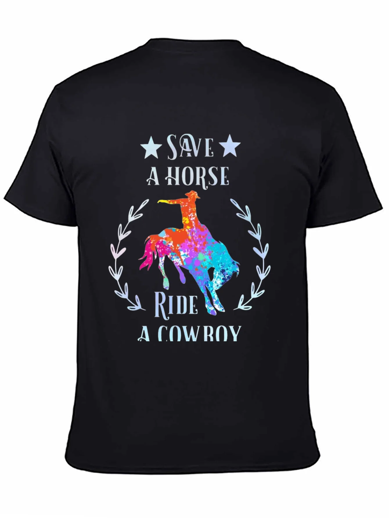 Save a Horse Ride a Cowboy Graphic Tee