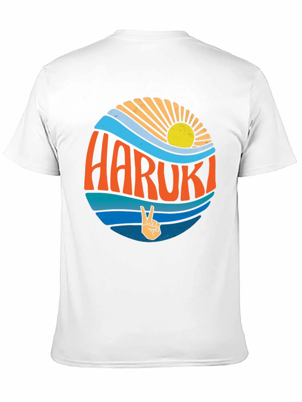 Haruki Retro Graphic T-Shirt