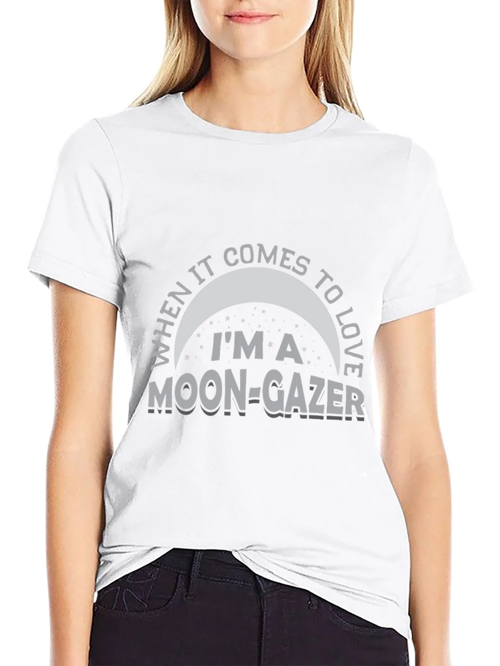 Moon-Gazer Graphic Tee - When It Comes To Love
