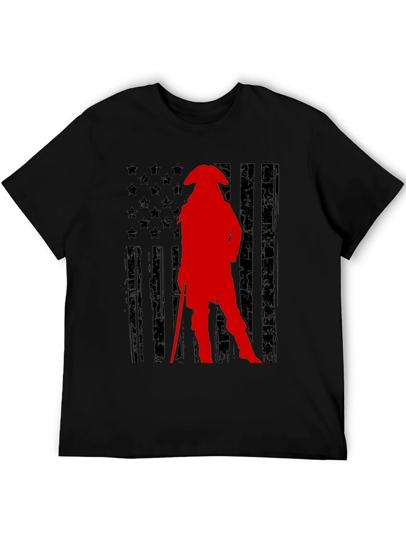 Patriot Silhouette Graphic T-Shirt