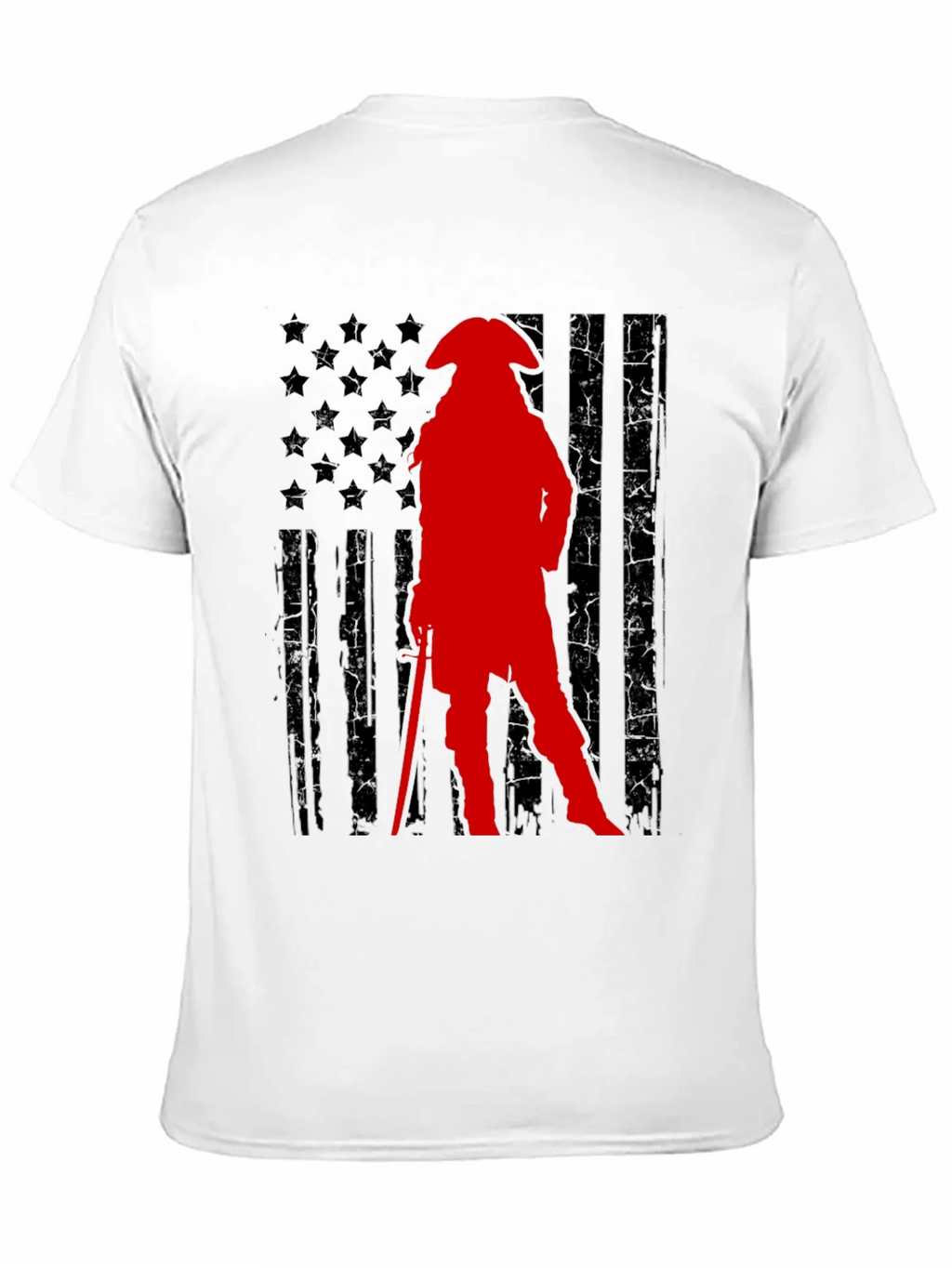 Patriot Silhouette Graphic T-Shirt