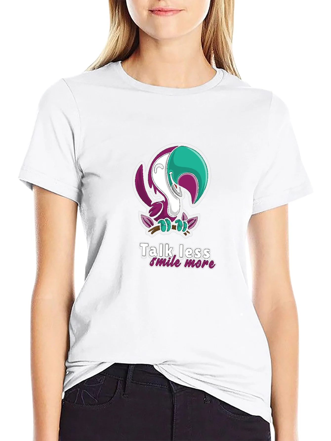 Talk Less Smile More Graphic Tee