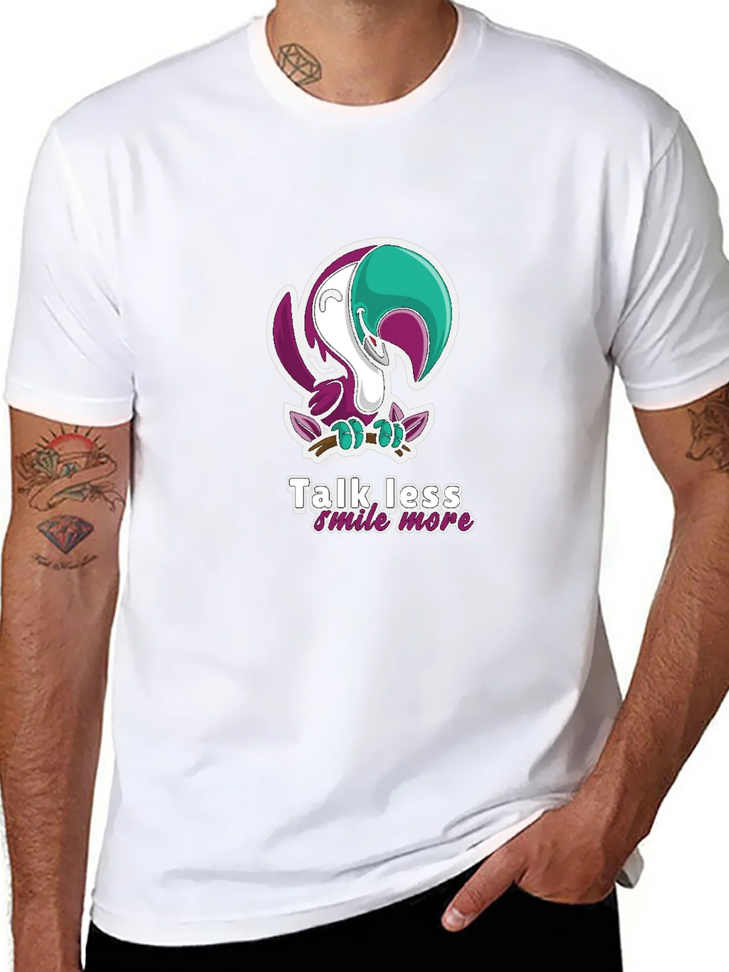 Talk Less Smile More Graphic Tee