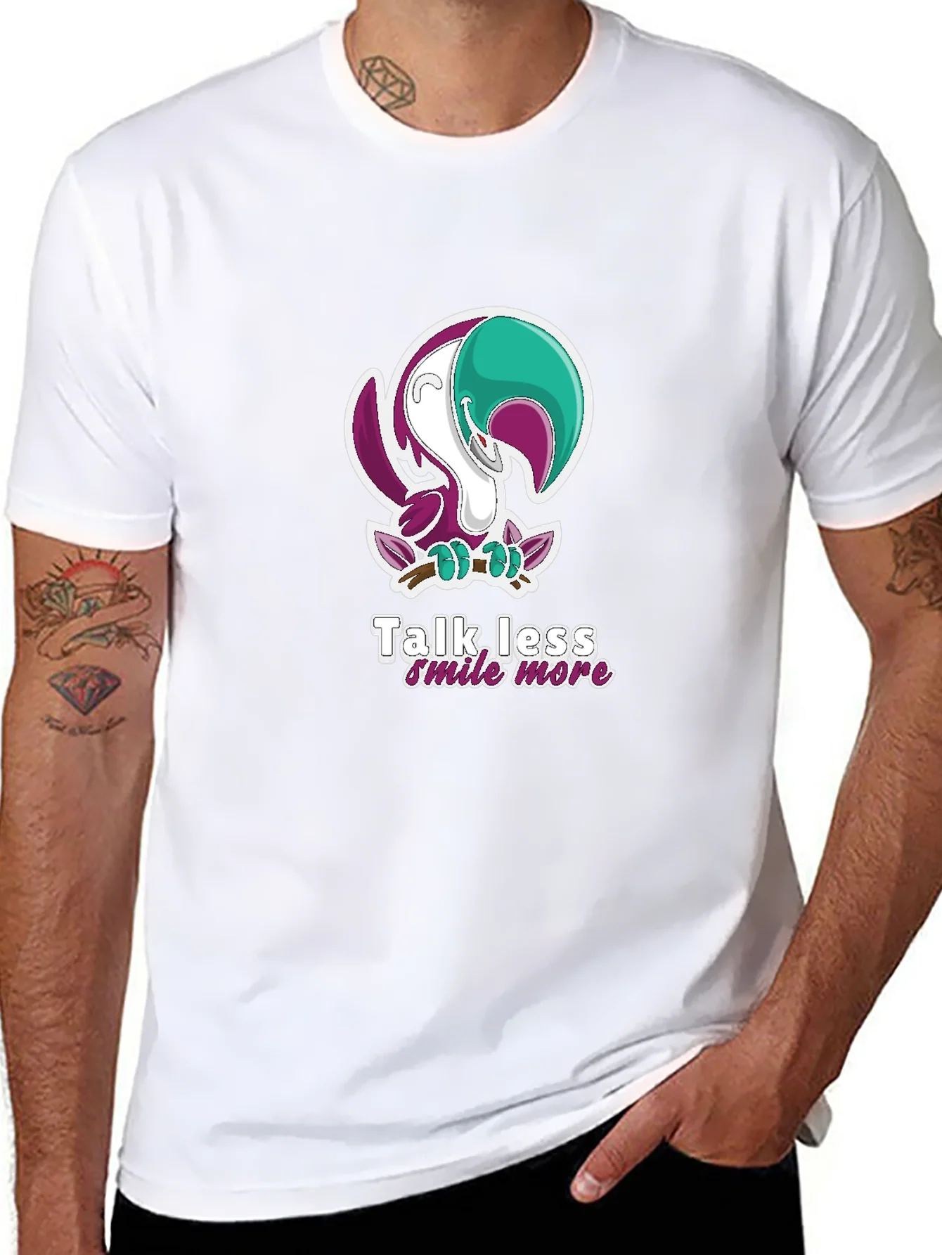 Talk Less Smile More Graphic Tee