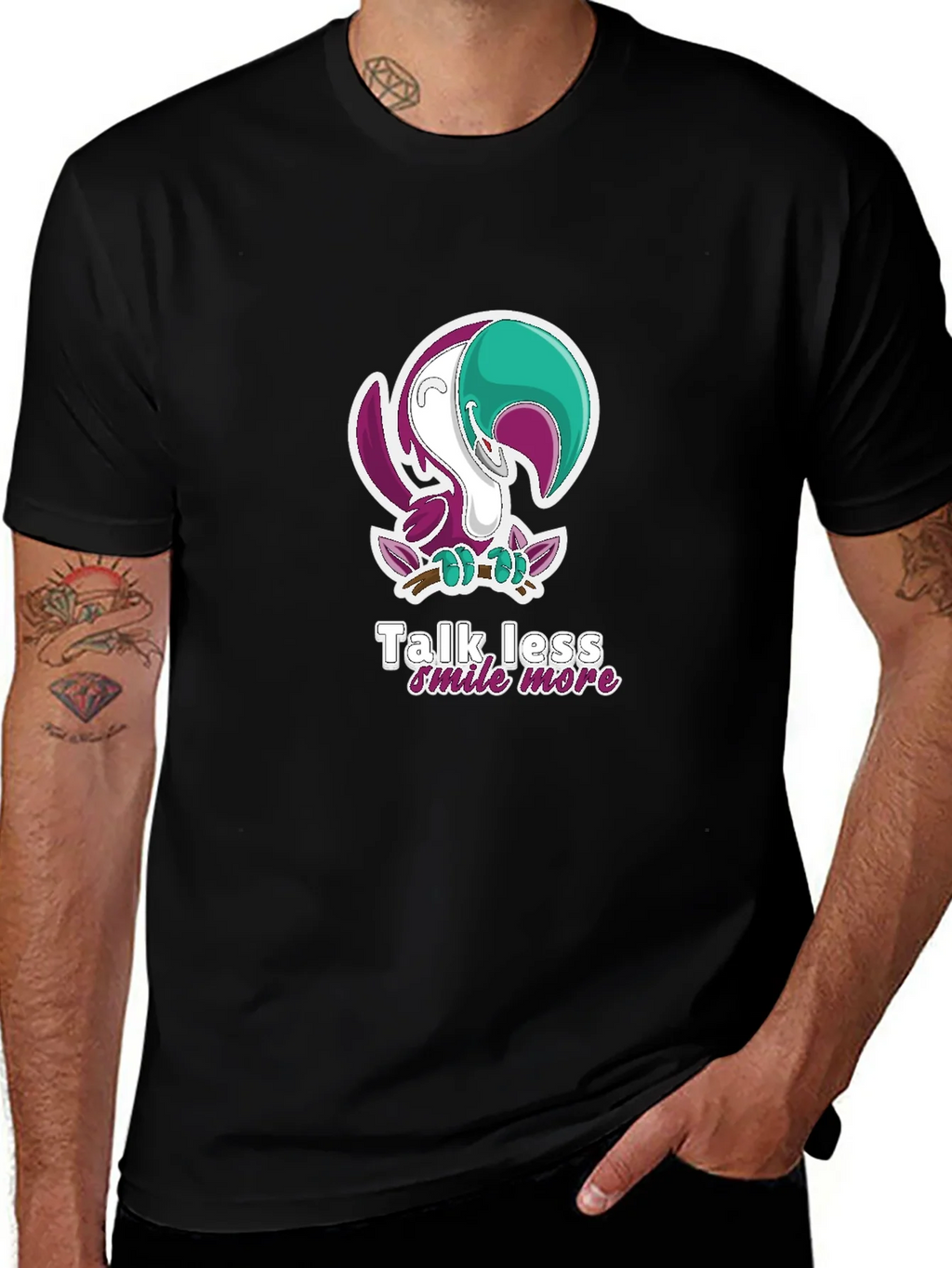 Talk Less Smile More Graphic Tee