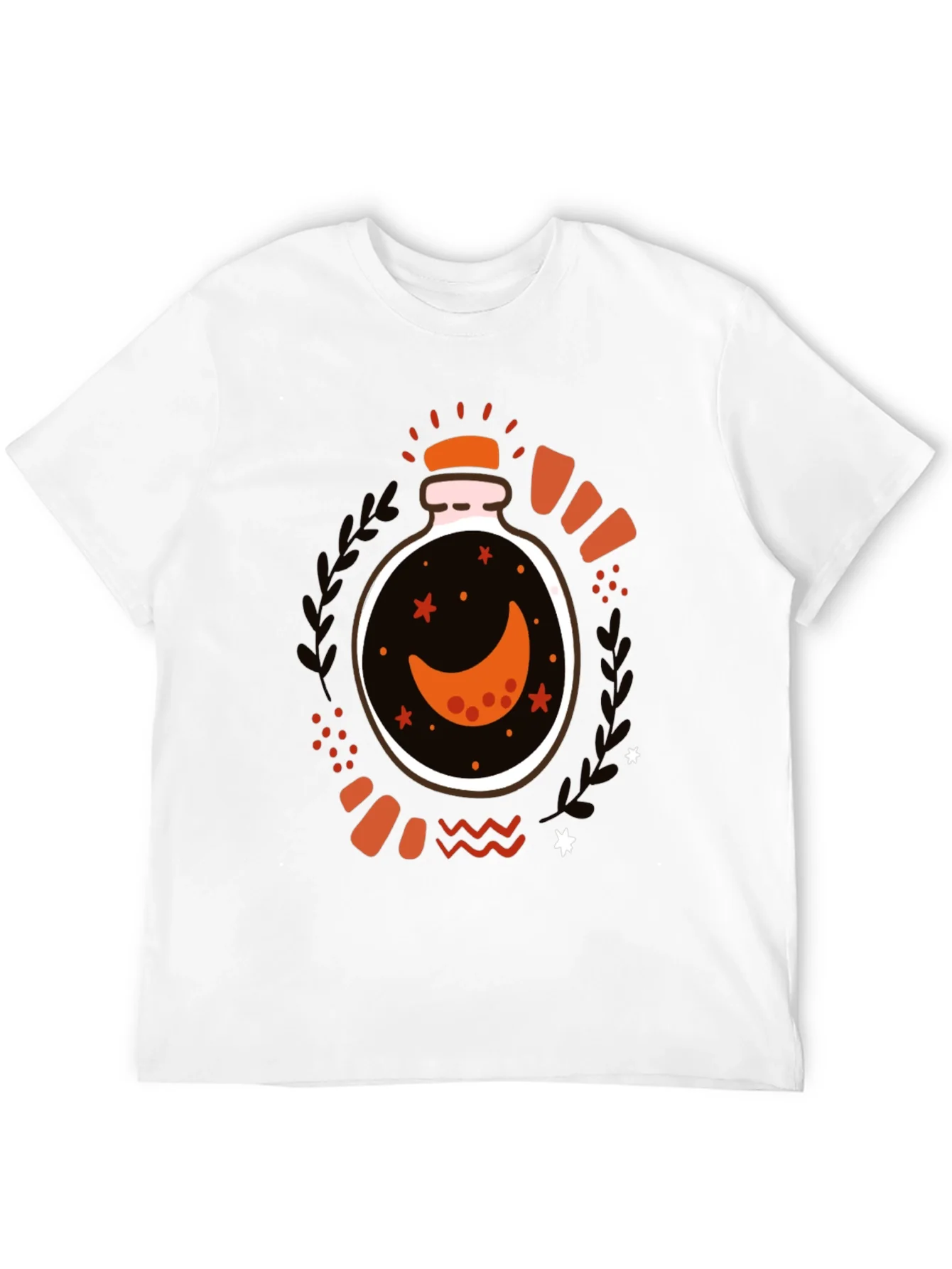 Moon Jar Graphic Tee - Stylish Mens T-Shirt