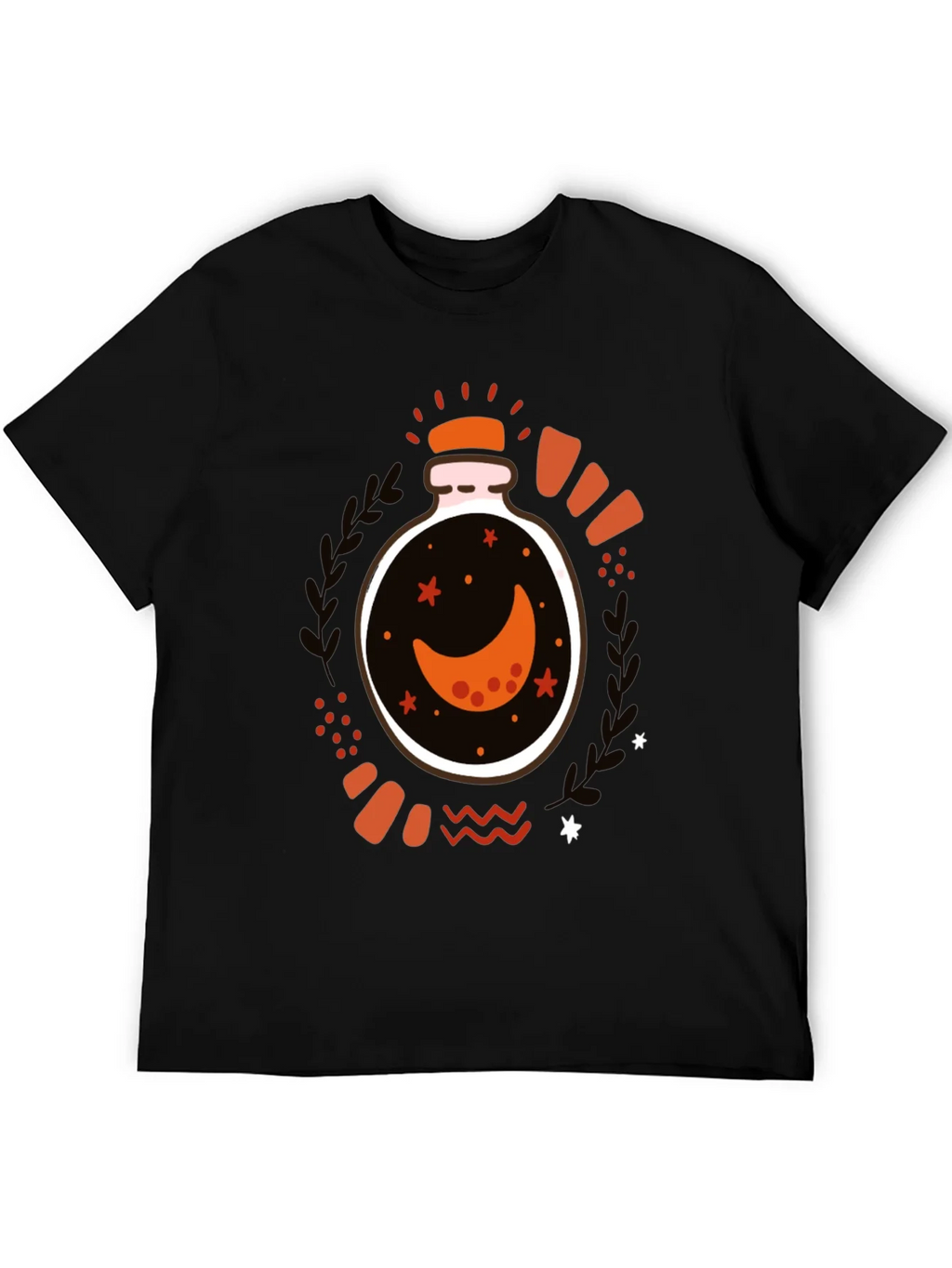 Moon Jar Graphic Tee - Stylish Mens T-Shirt