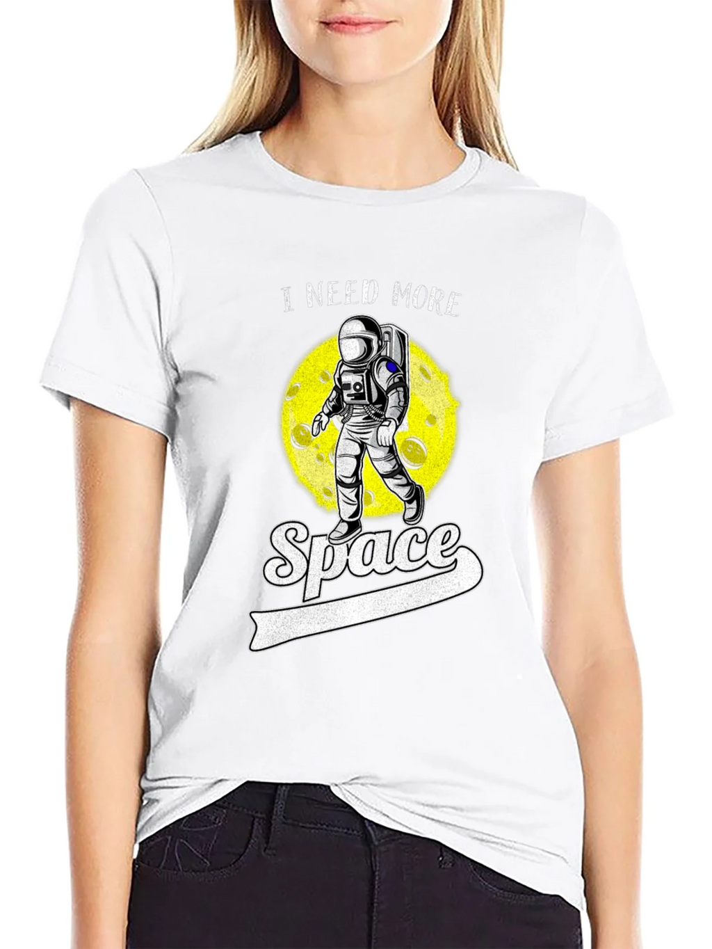 I Need More Space Astronaut Graphic Tee