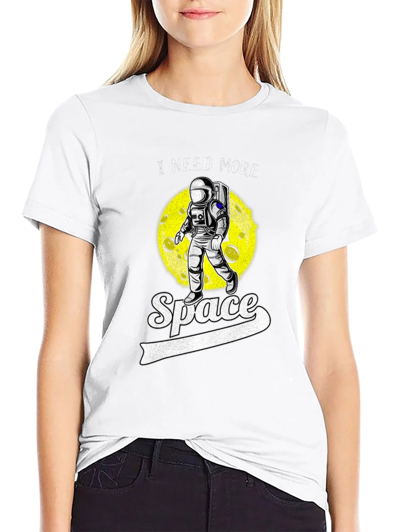 I Need More Space Astronaut Graphic Tee