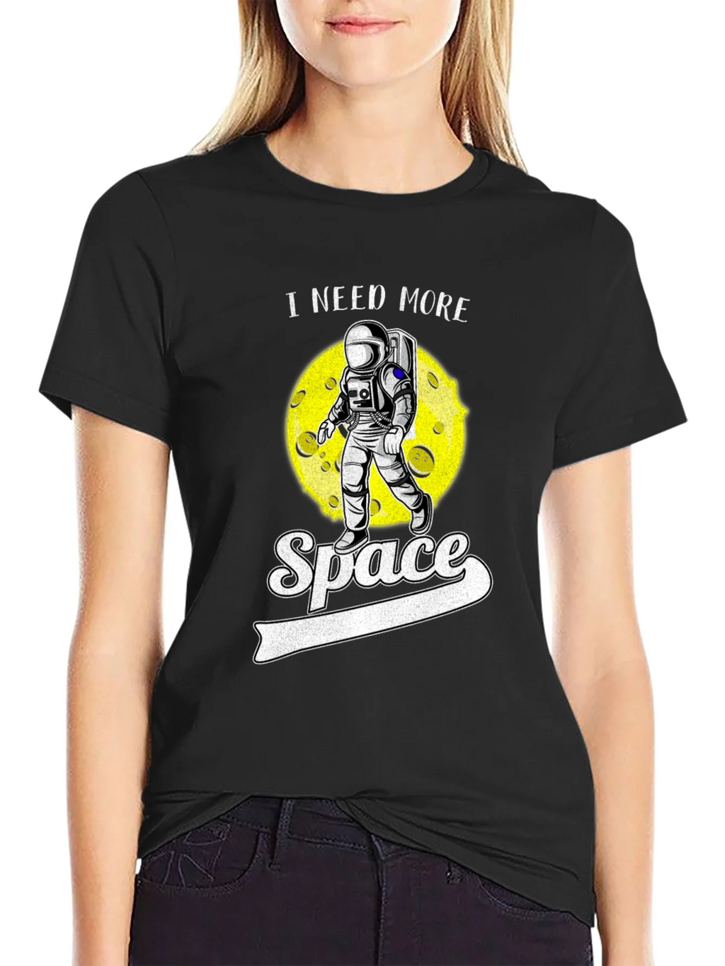 I Need More Space Astronaut Graphic Tee