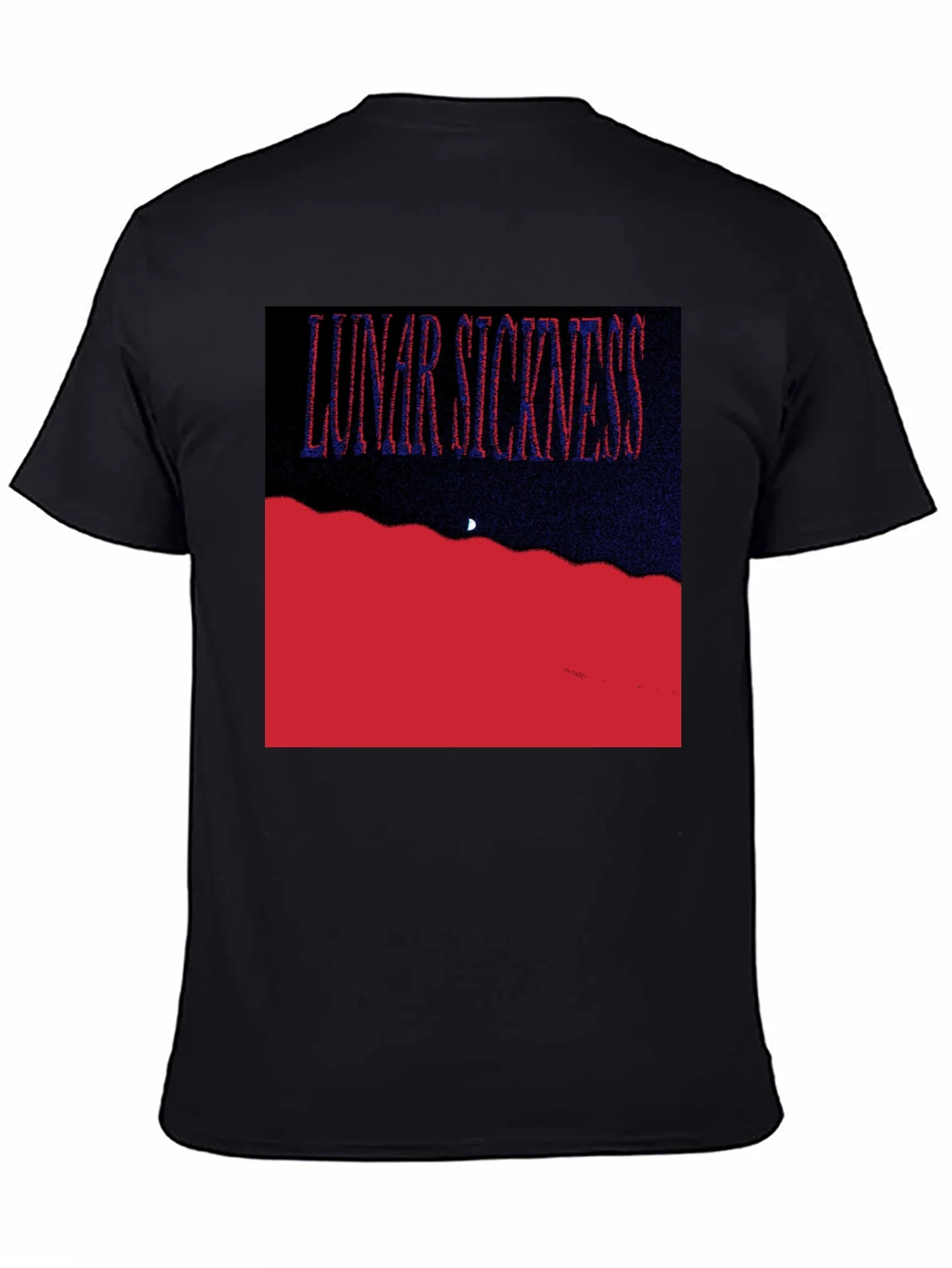 Lunar Sickness Graphic Tee - Unique Design Soft Cotton