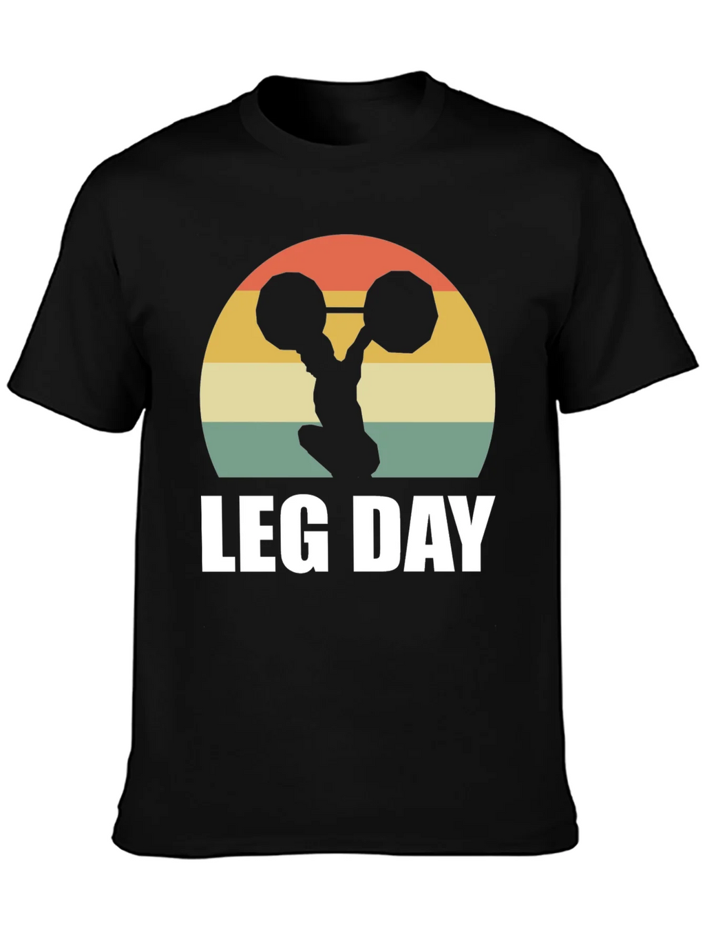 Leg Day Retro T-Shirt - Workout Apparel