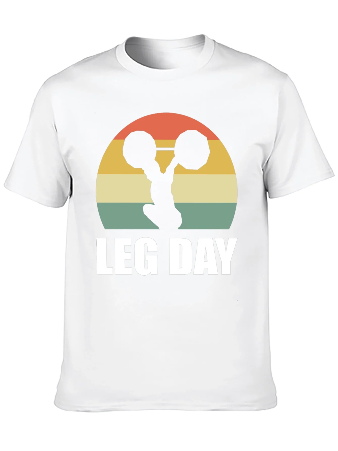 Leg Day Retro T-Shirt - Workout Apparel