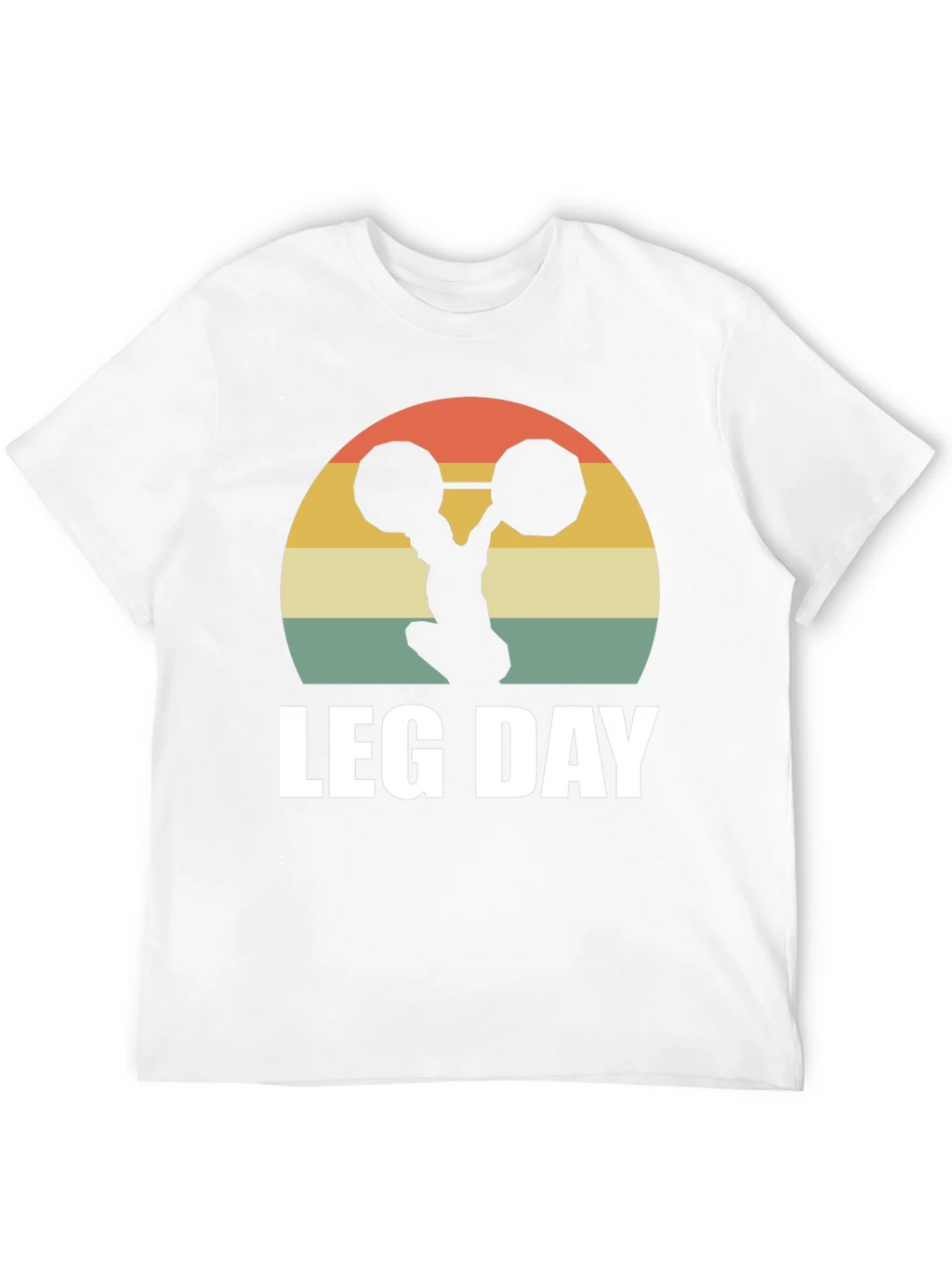 Leg Day Retro T-Shirt - Workout Apparel