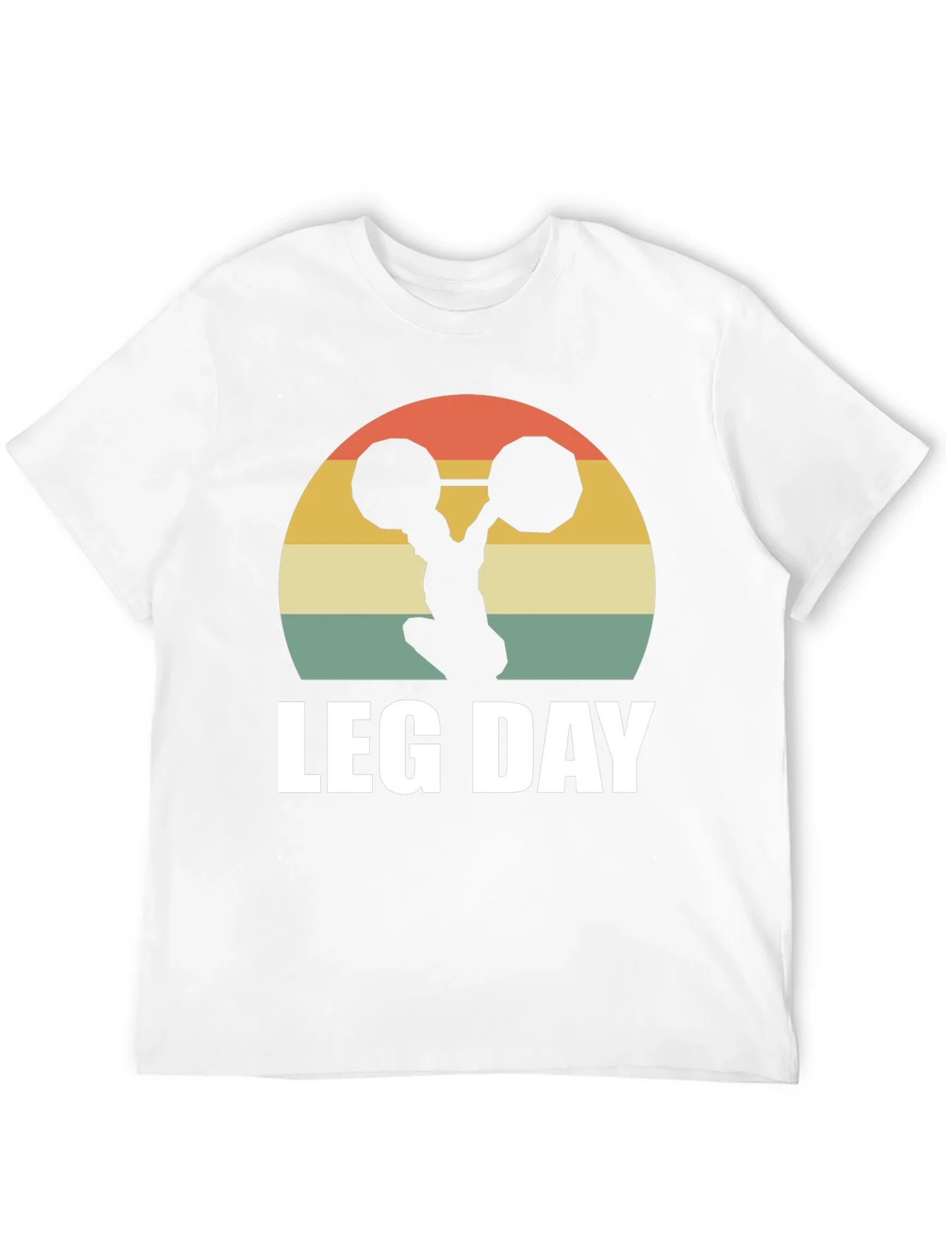 Leg Day Retro T-Shirt - Workout Apparel