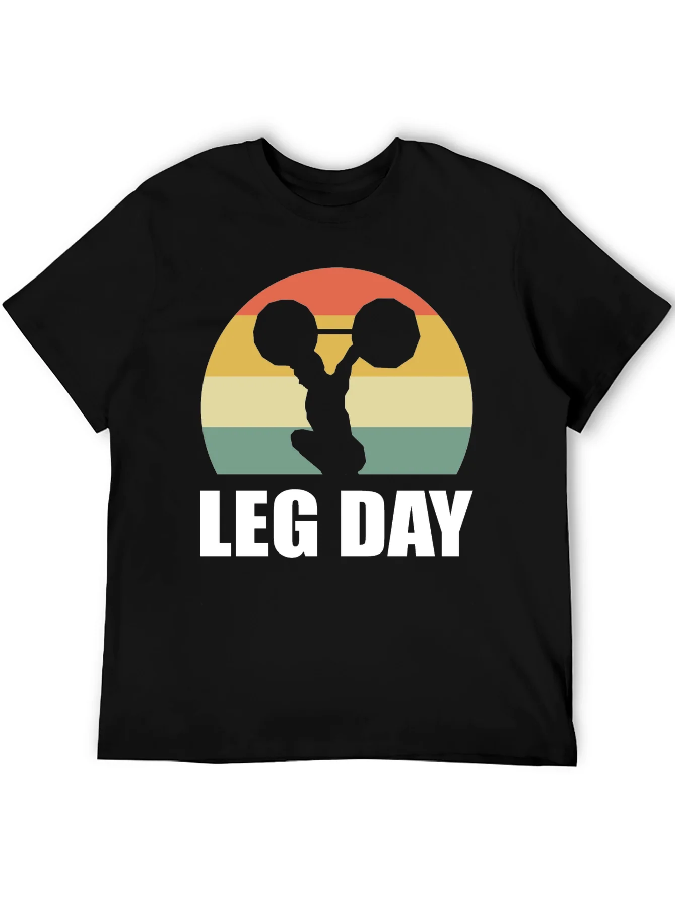 Leg Day Retro T-Shirt - Workout Apparel