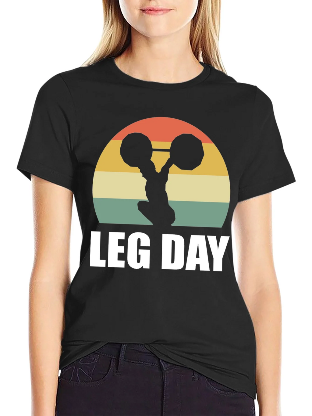 Leg Day Retro T-Shirt - Workout Apparel