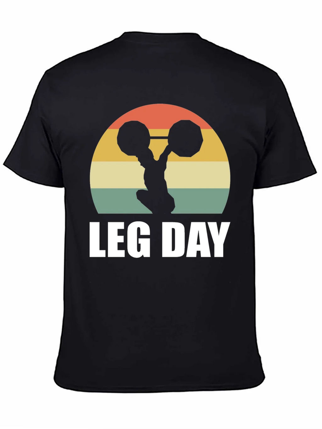 Leg Day Retro T-Shirt - Workout Apparel