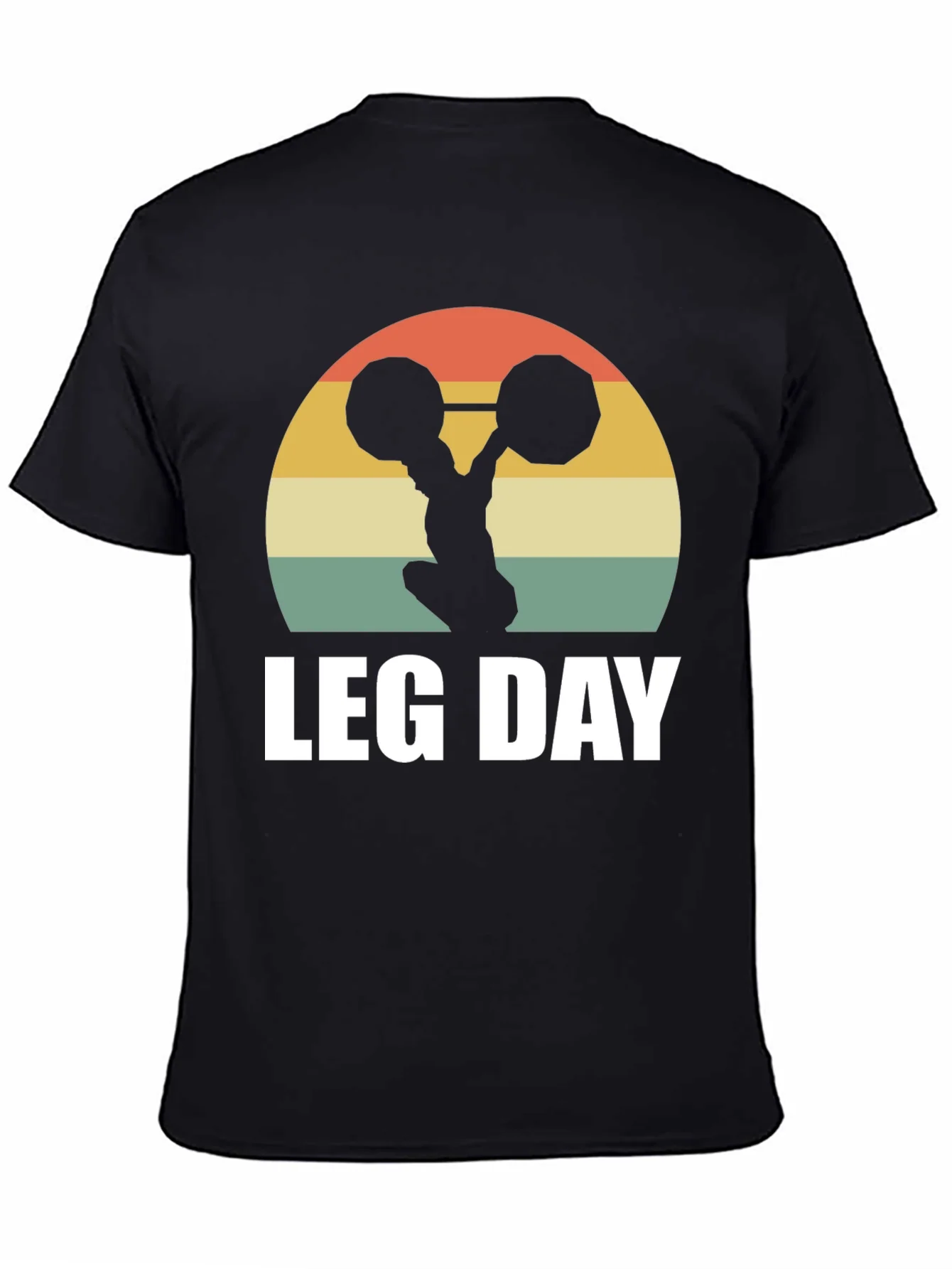 Leg Day Retro T-Shirt - Workout Apparel