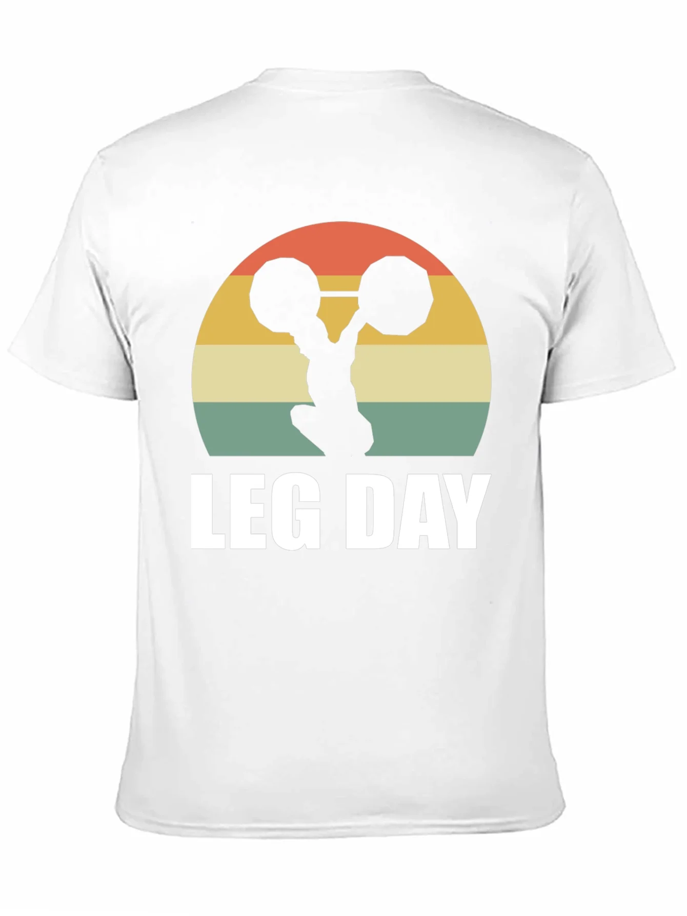 Leg Day Retro T-Shirt - Workout Apparel