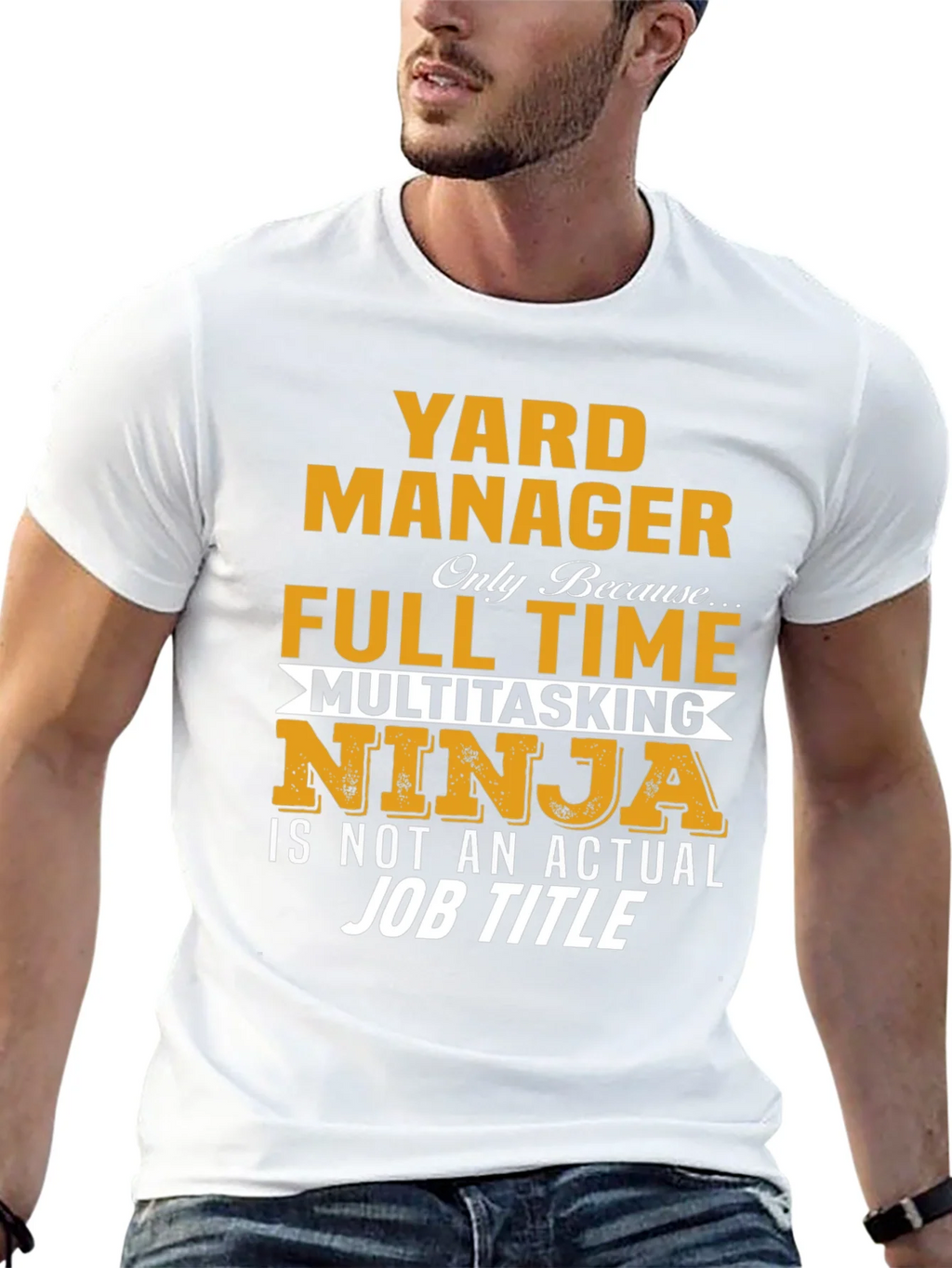 Yard Manager Full Time Ninja T-Shirt
