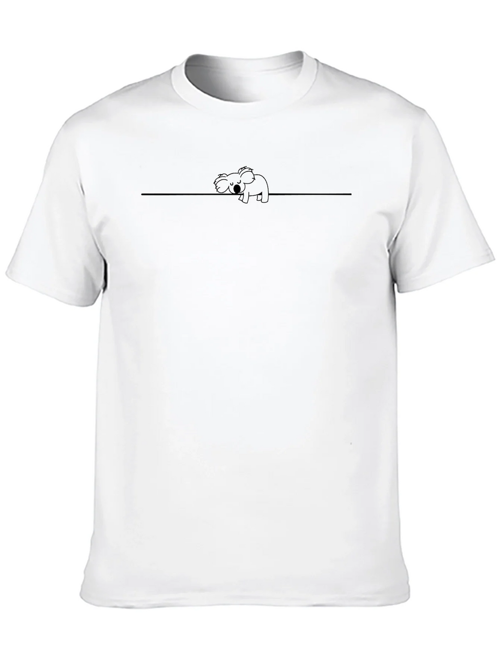 Koala Nap T-Shirt - Relaxed Style
