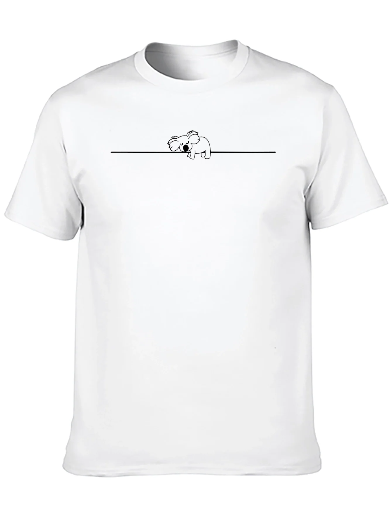 Koala Nap T-Shirt - Relaxed Style