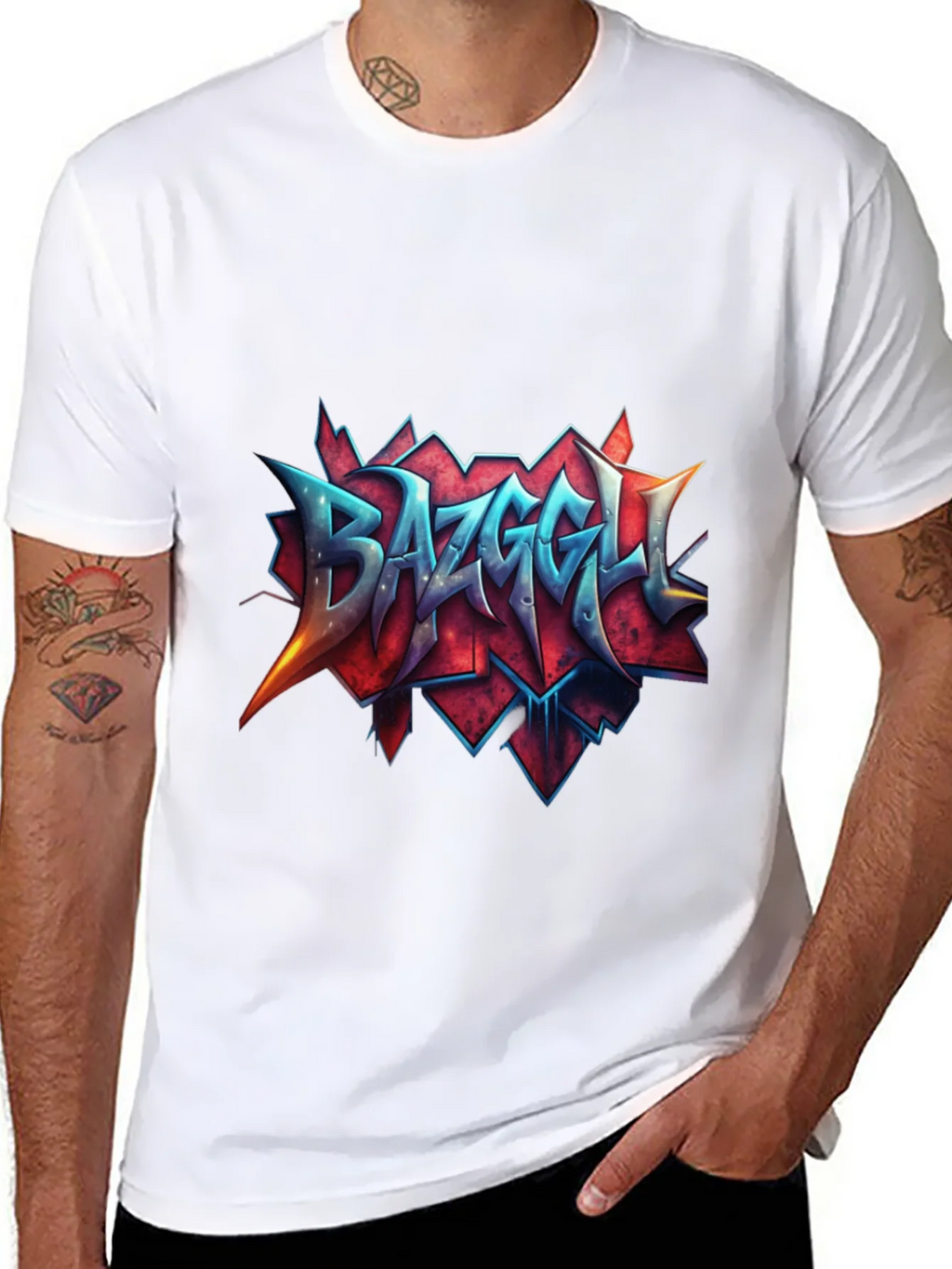 BAZGGLL Graphic Tee - Edgy Streetwear