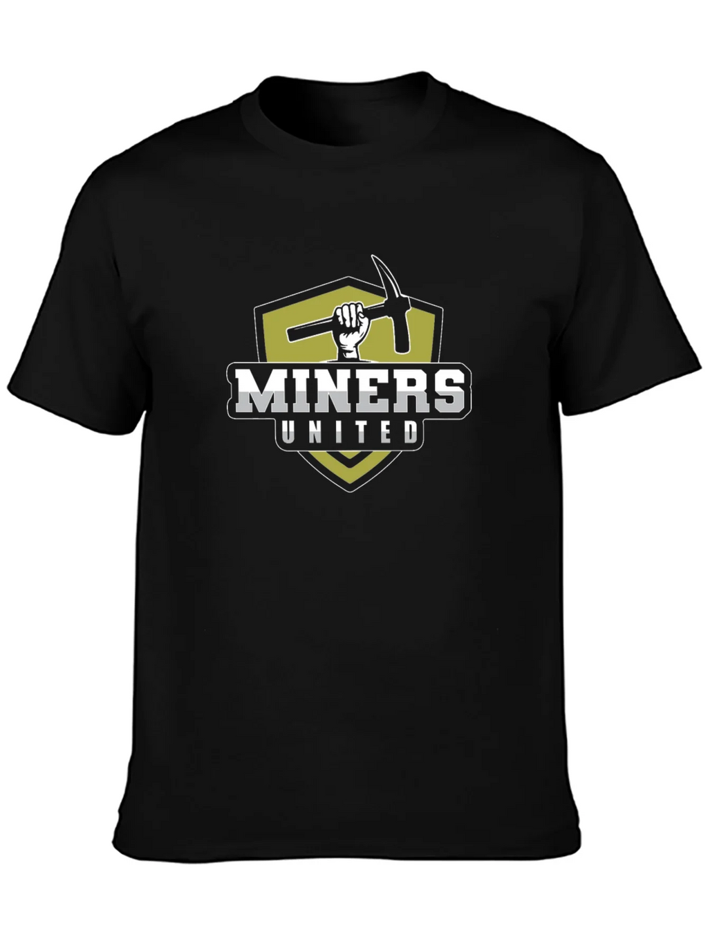 Miners United Black T-Shirt